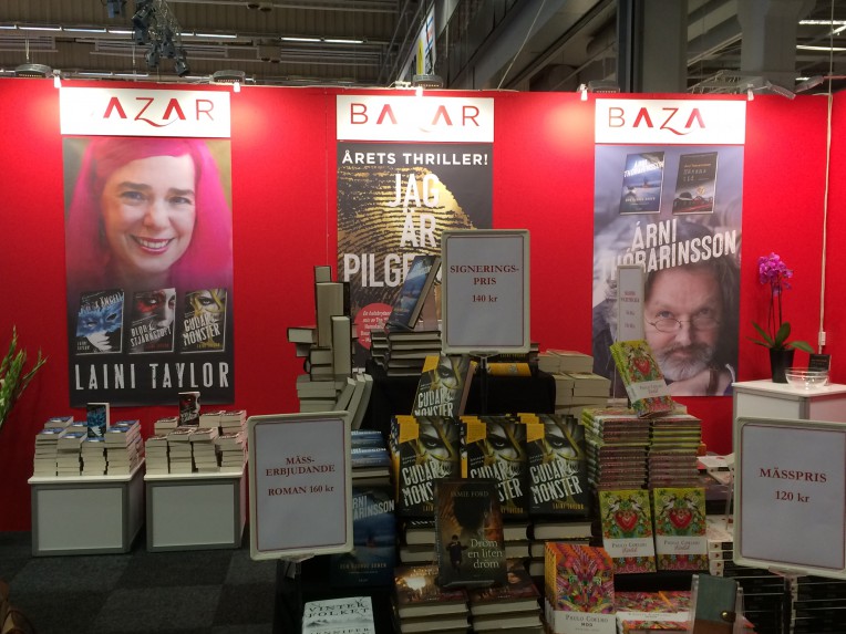 Bokmässan 2015 för Bazar Förlag