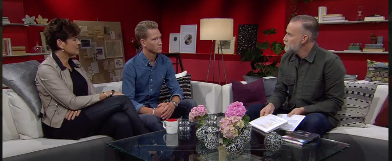 Fin och viktig intervju i Gokväll med Charlie och Ullakarin